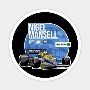 Nigel Mansell 1985 Kyalami Magnet